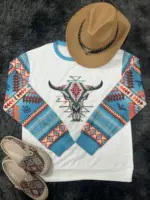 Sudadera Western ethnic - Imagen 3